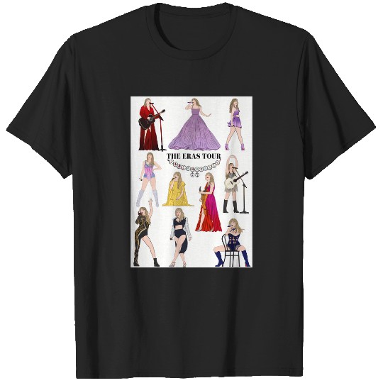 Discover The Eras Tour  // Indianapolis // Night 3 // Handdrawn Poster T-Shirts