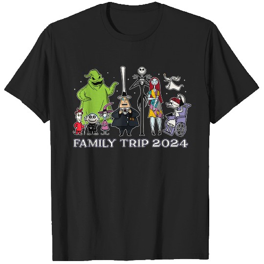 Disneyss The Nightmare Before Christmas Stars Family Trip 2024 T-Shirts