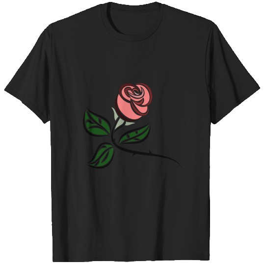 Stylized Rose Flower  : Disney princess tattoo Shirt,  Princess tattoo vintage t shirt, Disney princess tattoo Gift Fan S-5XL T-Shirts