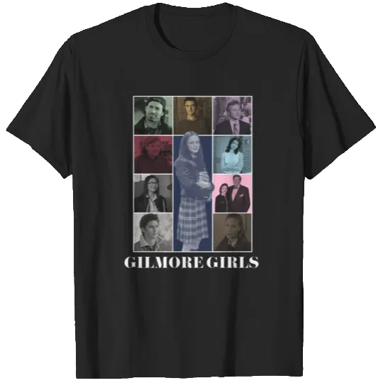 Gilmore Girls Eras Tour White Print T-Shirts