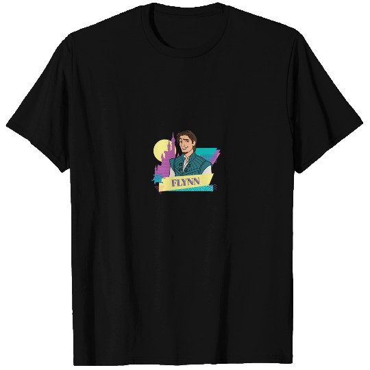 Disneyss Tangled Retro Couples Matching Flynn Rider T-Shirts