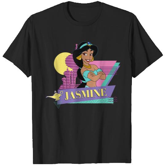 Disneyss Aladdin Retro 90s Couples Matching Princess Jasmine T-Shirts