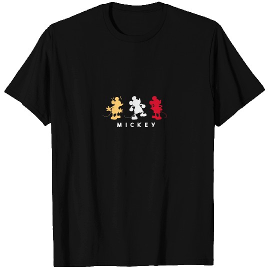 Amazon Essentials Disney Mickey Silhouette Trio T-Shirts