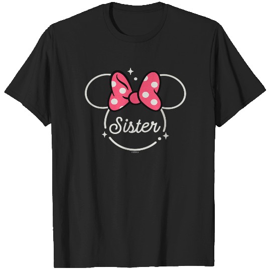 Disney Minnie Mouse Sister Head Icon Magic Famil T-Shirts