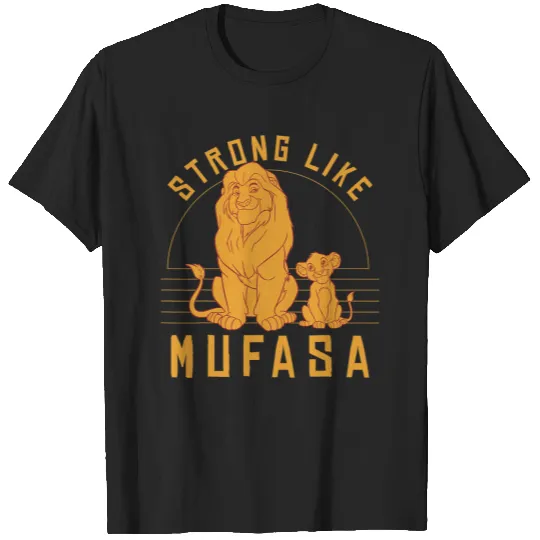 Disney Lion King Simba Strong Like Mufasa Graphic T-Shirts
