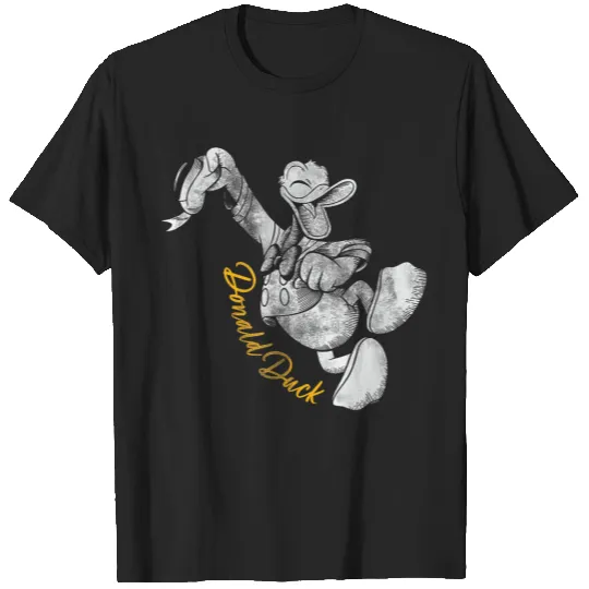 Disney Donald Duck Dance Classic Vintage Retro Distressed T-Shirts