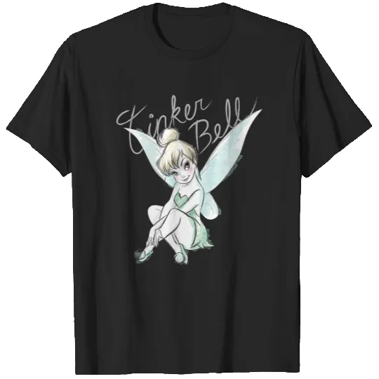 Disneyss Tinker Bell Sitting T-Shirts