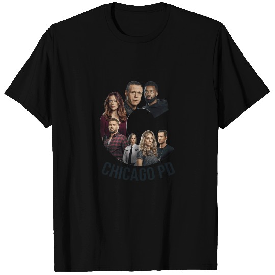 Chicago PD tv show characters logo T-Shirts