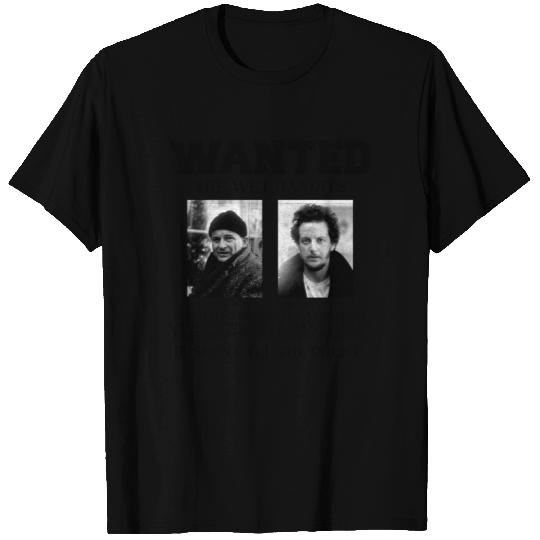 Home Alone Wanted The Wet Bandits Poster T-Shirt