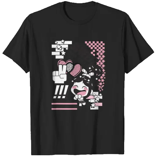 Disney WreckIt Ralph Von Sweetz Vanellope Kawaii Logo T-Shirts