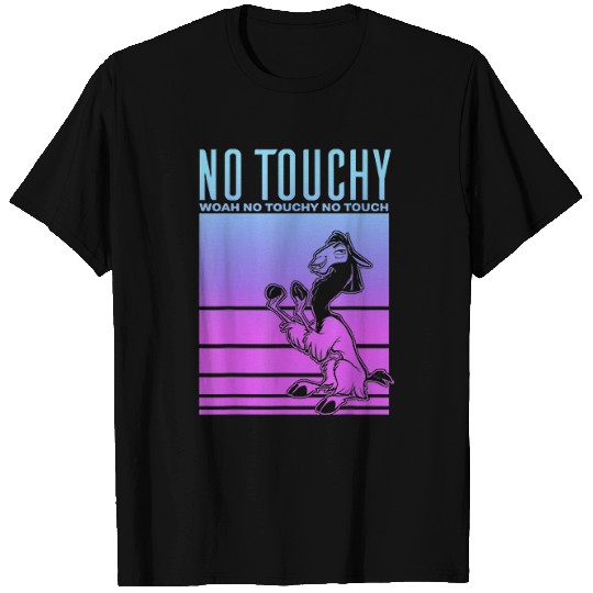 Disneyss The Emperor New Groove Blue Pink Graphic T-Shirts