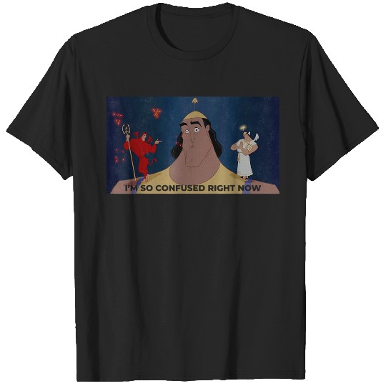Disneyss Emperors New Groove Krock Confused Graphic T-Shirts
