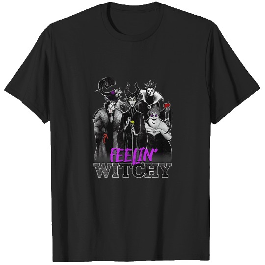Disney Villains Halloween Feelin Witchy Group Sh T-Shirts