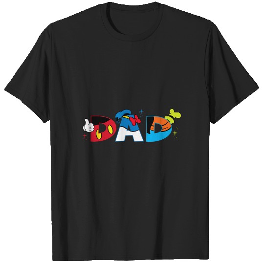 Disney Mickey Mouse and Friends Dad Father’s Day Birthday T-Shirts