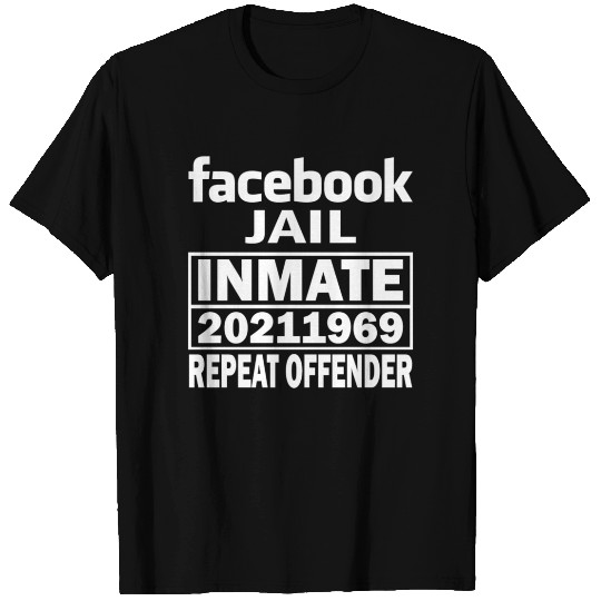 Facebook Jail White T-shirt