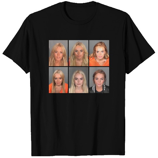 LINDSAY LOHAN MUGSHOTS T-Shirts