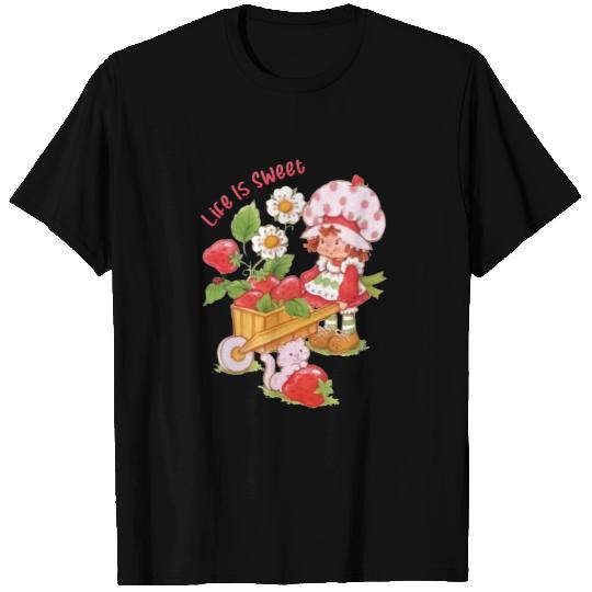 Life Is Sweet Tshirt, Strawberry Shortcake Shirt
