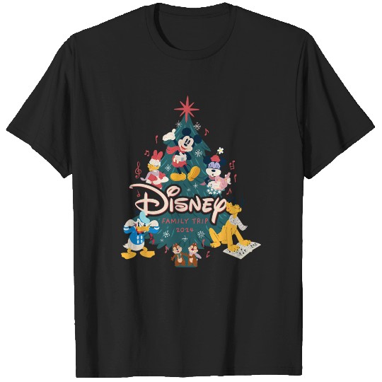 Disney NEW Mickey Friends Christmas Holiday Family Trip T-Shirts
