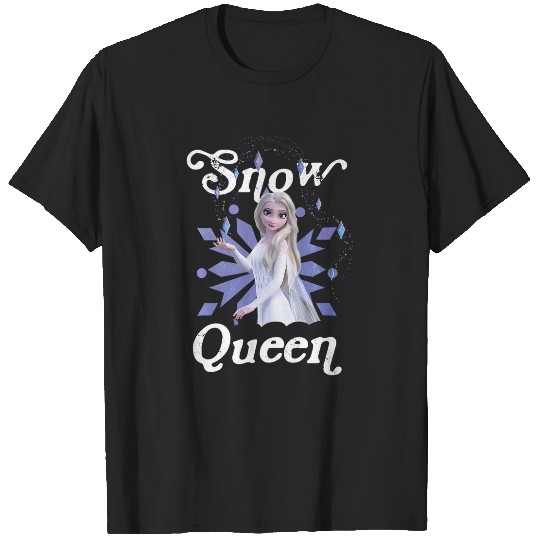 Disneys frozens 2 elsa snow queen portrait premium T-Shirts