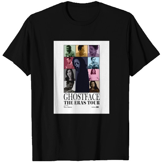 Scream Eras Tour Poster Ghostfaces Version T-Shirts