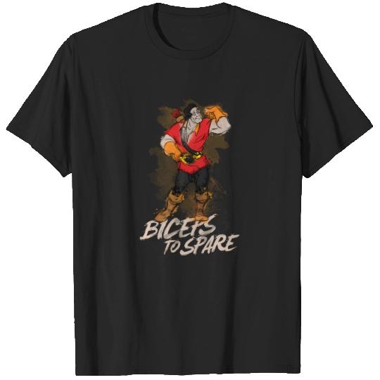Disney Beauty And The Beast Gaston Biceps To Spare T-Shirts