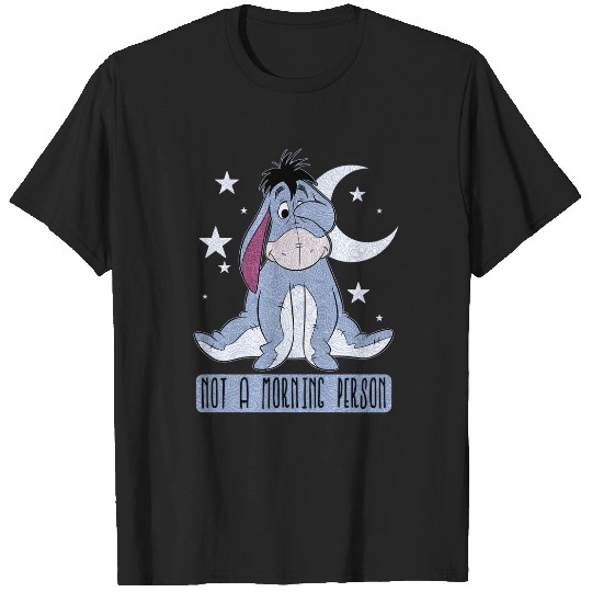 Disney Winnie The Pooh Eeyore Not A Morning Person Merry Christmas T-Shirts