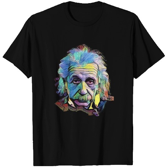Albert Einstein Abstract - Einstein - T-Shirt