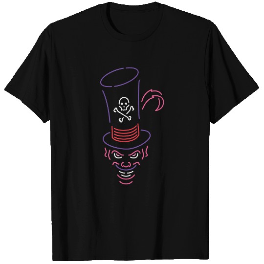 Disneys Dr. Facilier Neon Face T-Shirts