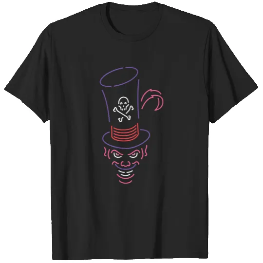 Disneys Dr. Facilier Neon Face T-Shirts