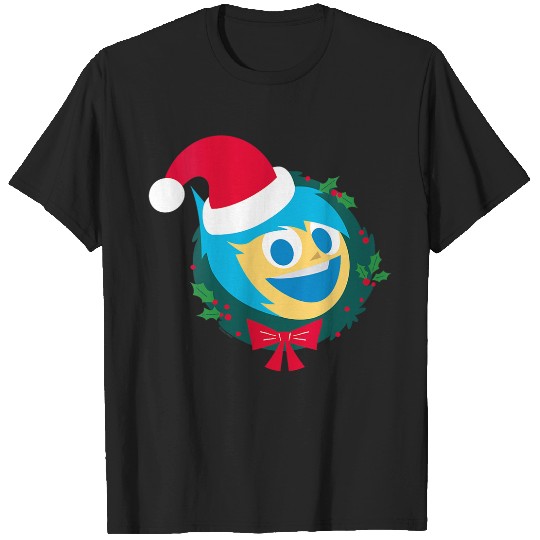 Disneyss And Pixarss Inside Out 2 Santa Joy Christmas Holiday T-Shirts
