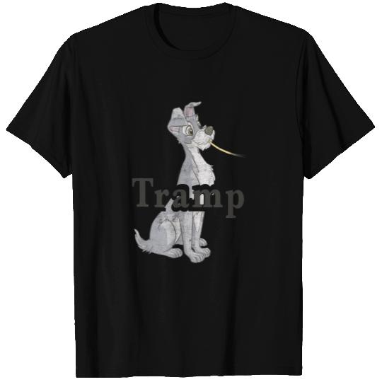 Disneys lady and tramp spaghetti tramp couples T-Shirts