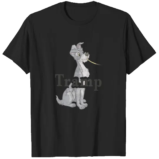 Disneys lady and tramp spaghetti tramp couples T-Shirts