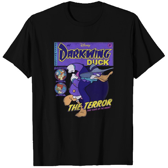 Disney Darkwing Duck Black  Classic Fit T-Shirts