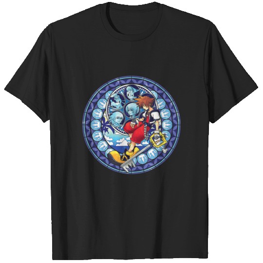 Disney Kingdom Hearts Sora Stained Glass T-Shirts