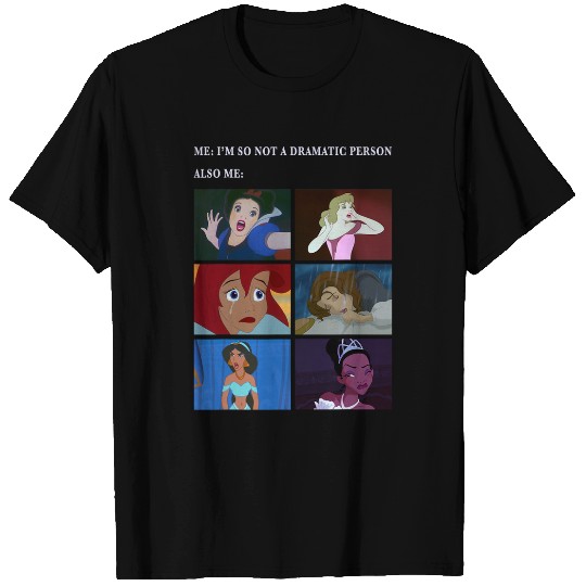 Disney Princess Not Dramatic Meme Panel T-Shirts