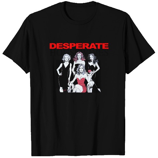 Desperate Housewives Illustration T-Shirts