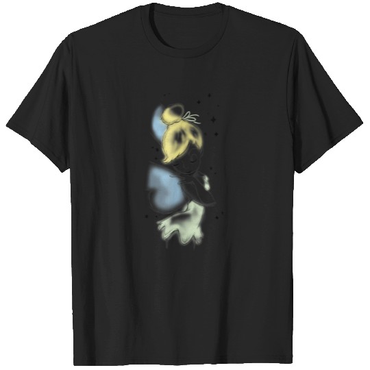 Disneys peter pan tinkerbell airbrush style sketch T-Shirts