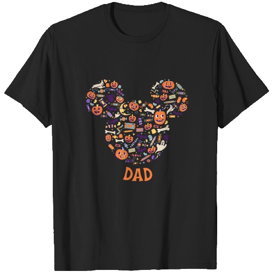 Disney Mickey Mouse Icon Halloween Dad T-Shirts