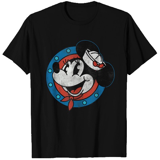 Disney Cruise Sailor Minnie Mouse Distressed T-Shirts