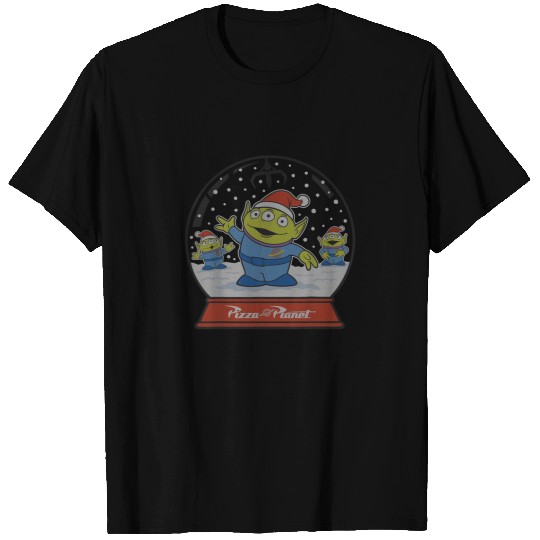 Disney Pixar Toy Story Alien Claw Snowglobe Chri T-Shirts