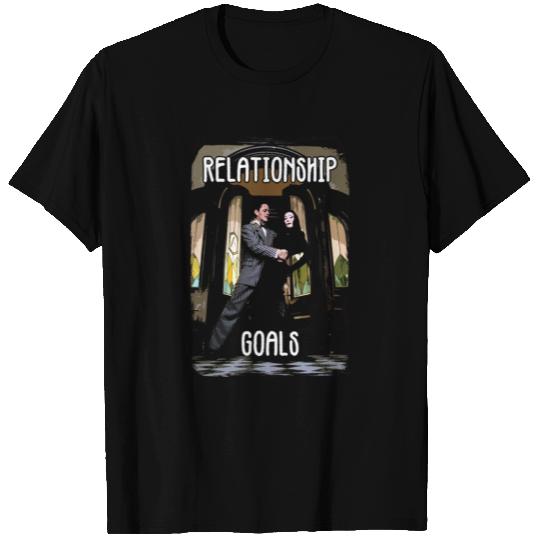 Gomez and Morticia - Relationship Goals T-Shirts