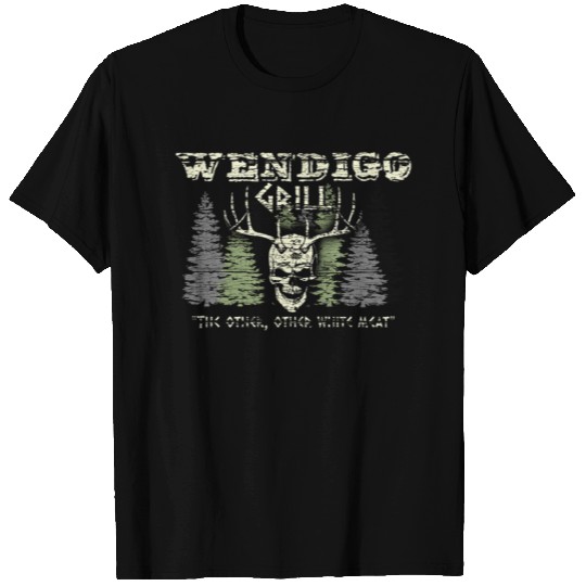 Wendigo Grill, weathered and distressed T-Shirts