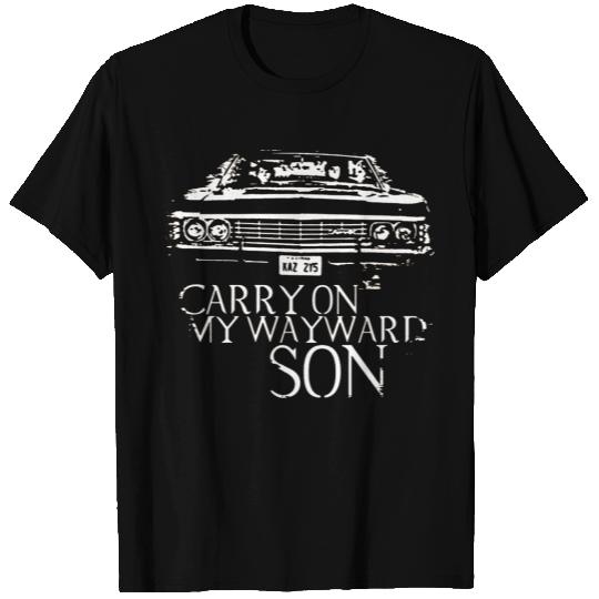 Supernatural Dean Winchester Impala T-Shirts