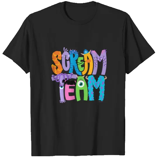 Disney And Pixars Monsters Inc. Scream Team Halloween T-Shirts