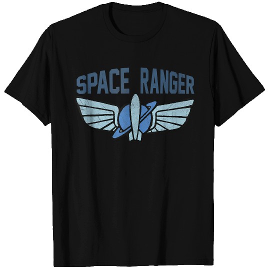 Disneyss Toy Story Space Ranger Star Command Logo T-Shirts