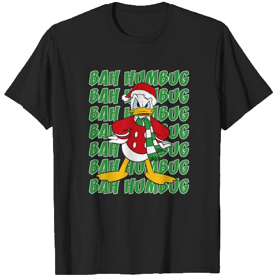 Dis.ney Donald Duck Bah Humbug Christmas Text Stack  SALE!! Mickey Retro Disney Shirt, Mickey Checkered Shirt, Vintage Disney, Retro Mickey, Mickey Gift S-5XL T-Shirts