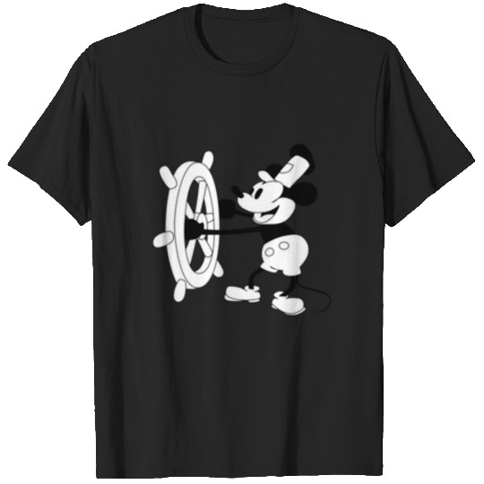 Steam Boat Willie  SALE!! Mickey Retro Disney Shirt, Mickey Checkered Shirt, Vintage Disney, Retro Mickey, Mickey Gift S-5XL T-Shirts