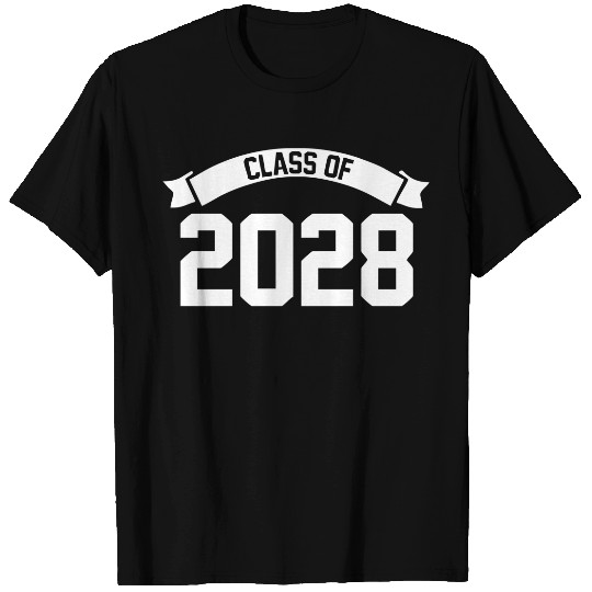 Class of 2028 Novelty High School Elementary T-Shirts