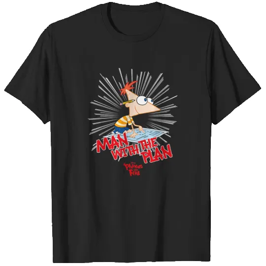 Disneyss Phineas And Ferb The Plan Man T-Shirts