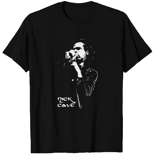 Nick Cave Microphone T-Shirts